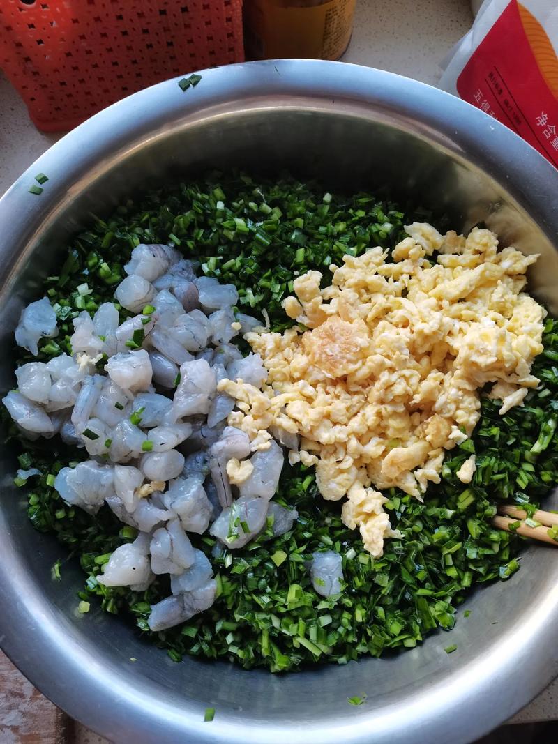 韭菜虾仁肉馅怎么调馅好吃？韭菜虾仁肉馅的做法