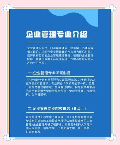 企业管理考研考啥?企业管理考研考啥专业