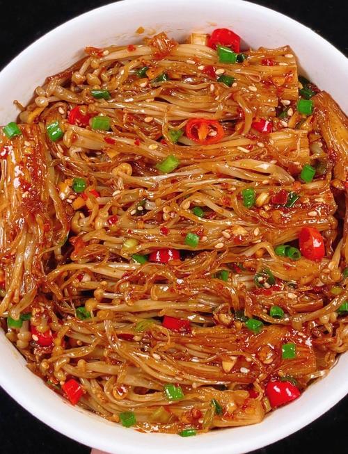 烤金针菇需要放什么材料?烤金针菇教程