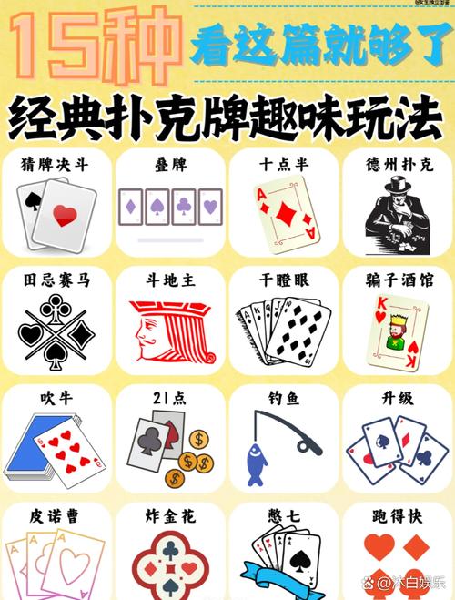 扑克牌游戏有哪些?儿童玩的扑克牌游戏有哪些