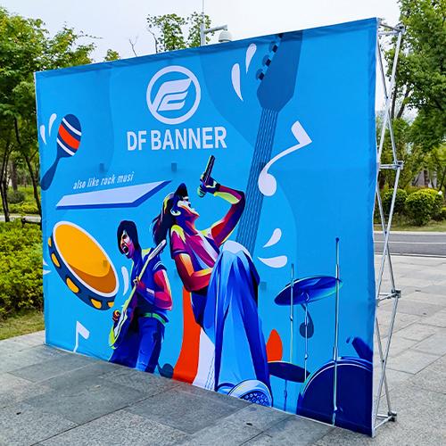 拉网展架的价格一般多少?拉网展架的安装方法