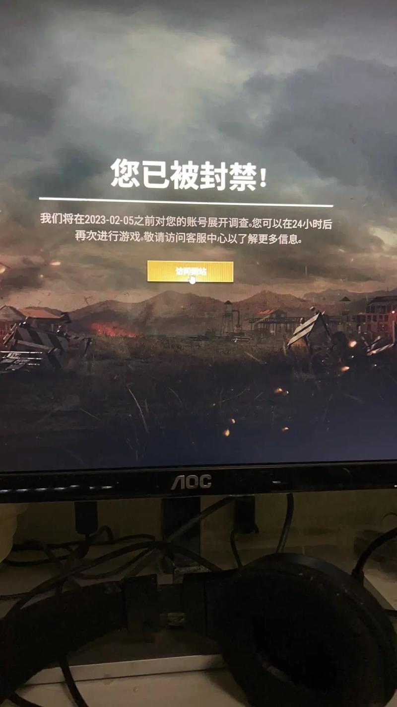 绝地求生封号会不会封电脑ip？绝地求生封号是什么样子