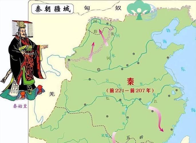 秦朝的兵力分布图？秦朝的总兵力