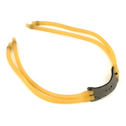 卡球弹弓怎么装扁皮筋图解？卡球弹弓皮筋绑法图解