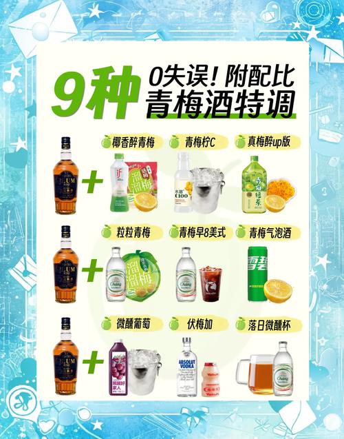 青梅酒搭配什么饮料喝？青梅酒和什么搭配