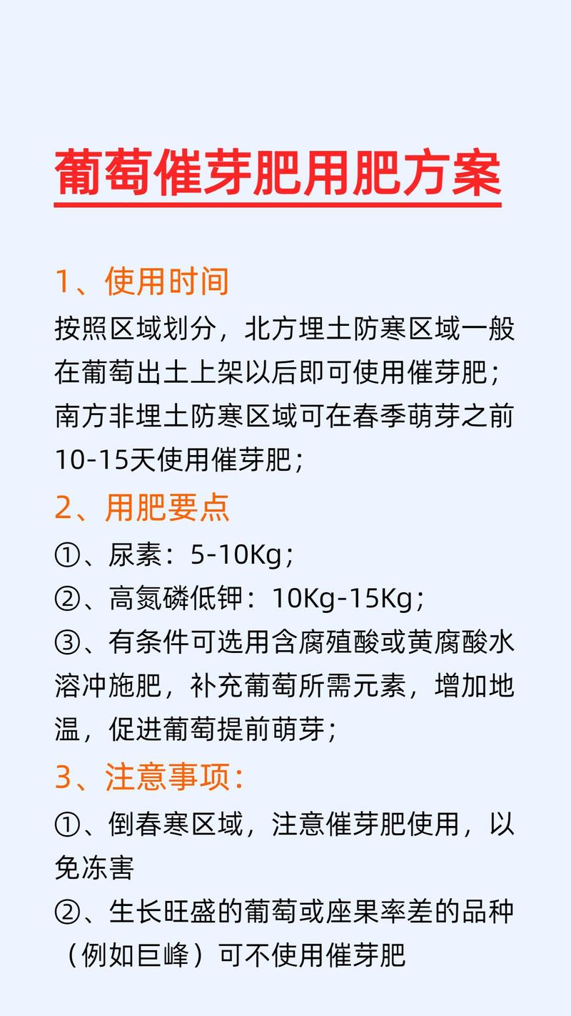 葡萄何时施肥施什么肥？葡萄最佳施肥是什么时候