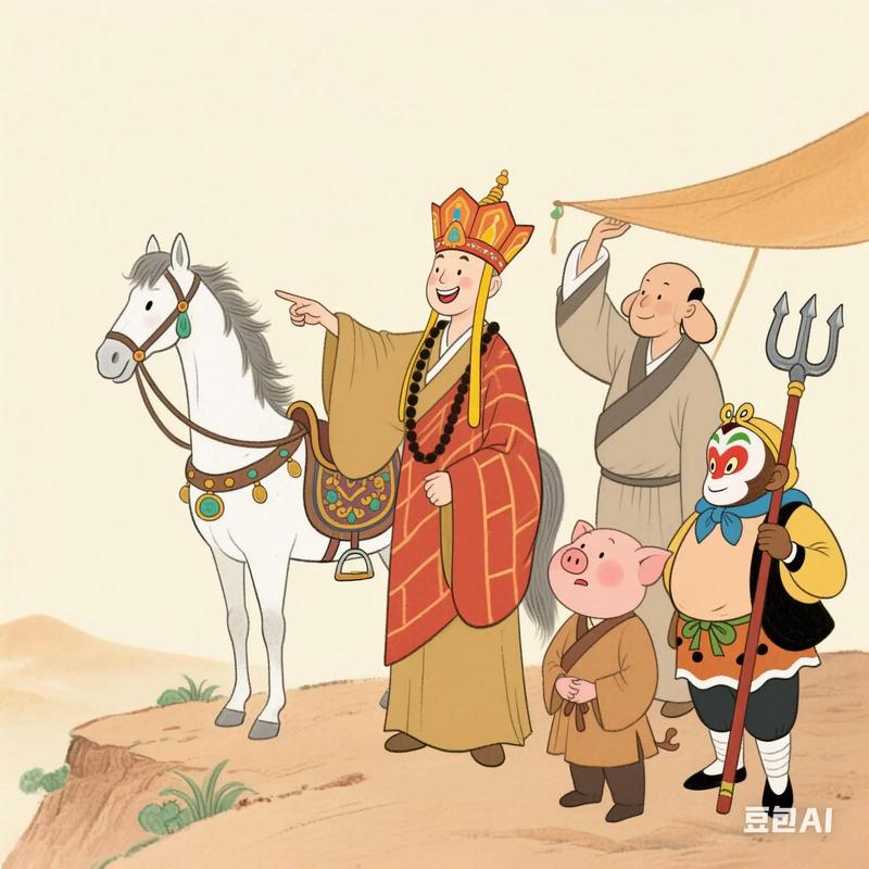 唐僧师徒四人的形象特征？唐僧师徒四人的整体形象