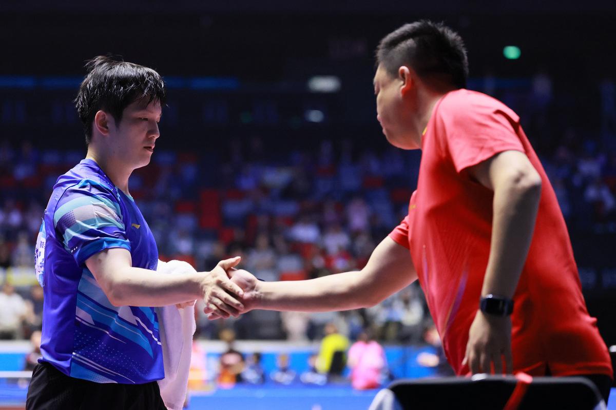 国乒巅峰对决!樊振东王楚钦强势会师全运会男单半决赛