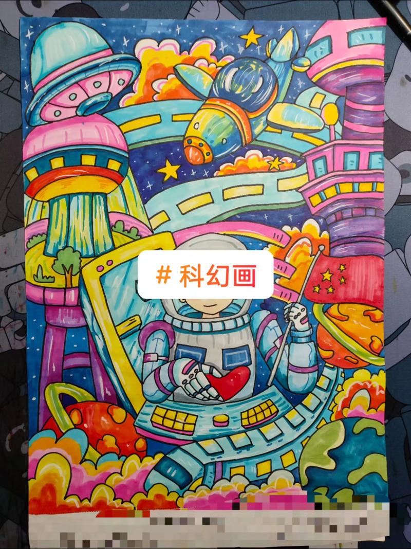 科幻画用什么笔涂颜色好看?科幻画用什么笔涂色最好