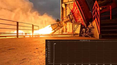 重大突破!星河动力苍穹-50发动机完成高精度、大梯度深度变推力试车(图2)