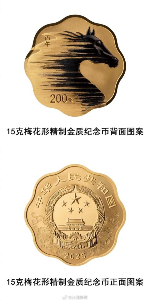 2026马年贵金属纪念币来了：11月26日发行 全套共11枚(图6)