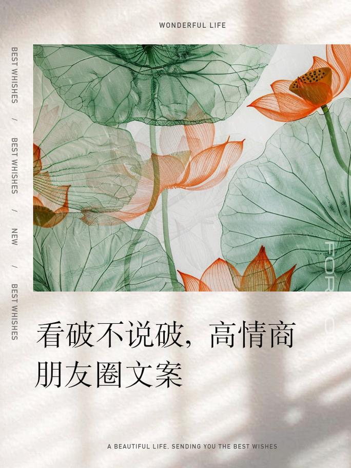 看破不说破的经典语录朋友圈？看破不说破的经典语录词语