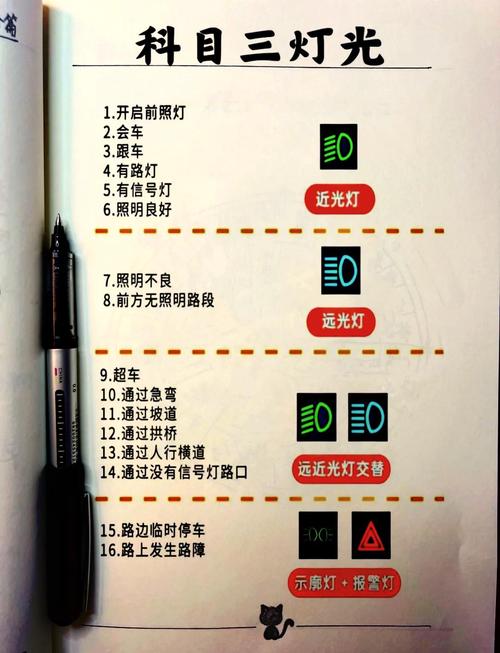 科三灯光模拟会车需要闪灯光吗？科三模拟灯光会车时操作