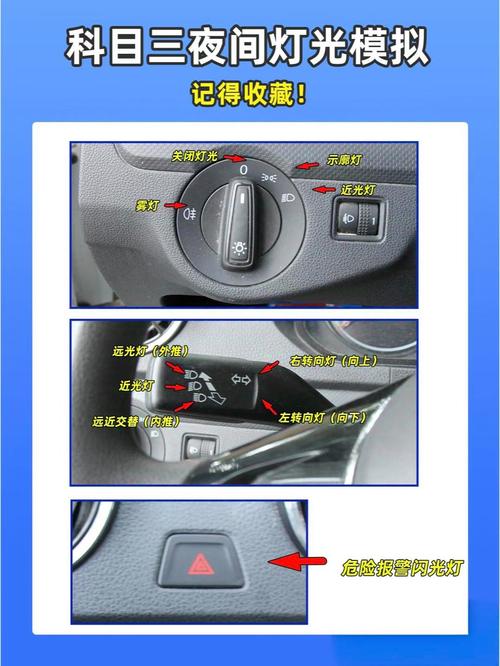 科三灯光模拟会车需要闪灯光吗?科三模拟灯光会车时操作