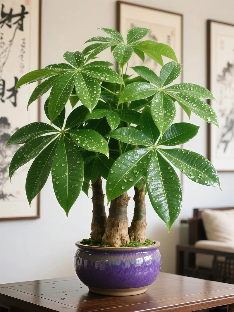 盆栽发财树能活多久？盆栽发财树能长成大树吗