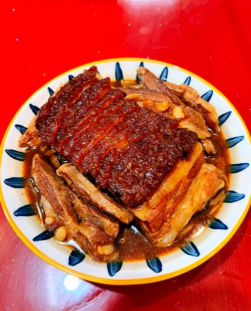 如何做红烧肉扣碗？红烧肉扣肉的图片大全