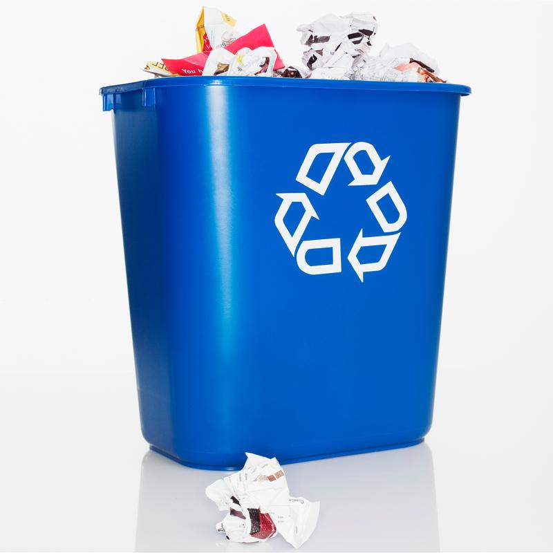 蓝色垃圾桶里应该装什么垃圾？蓝色垃圾桶应该放哪些垃圾