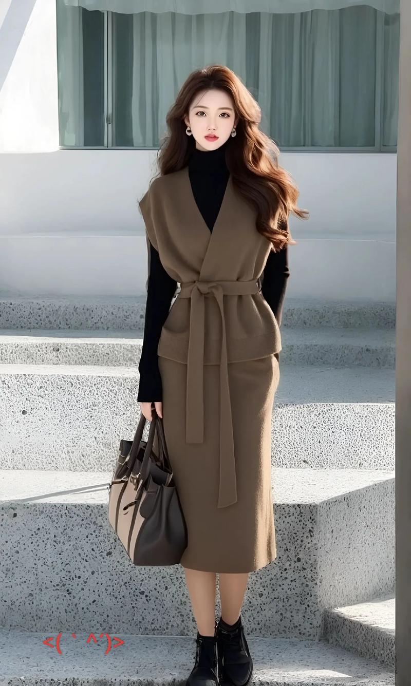 咖啡色裙子配什么衣服？咖啡色裙子配什么颜色的外套好看