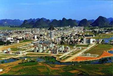 广西省靖西市有几个县？靖西市管多少个县