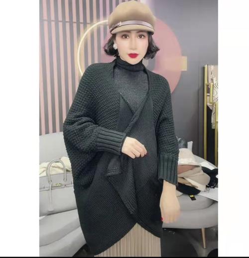 披肩式毛衣外面怎么搭外套？披肩式毛衣外套的织法
