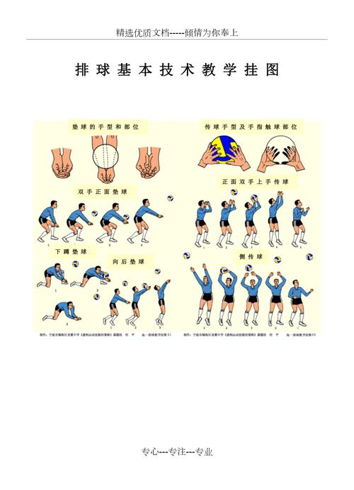 排球的传球动作有哪三种类型?排球常见的传球技术