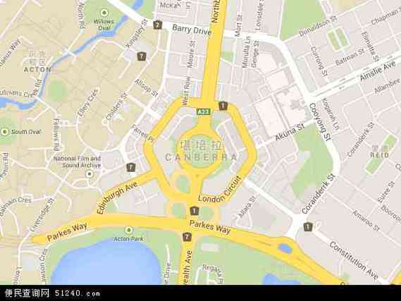 请问堪培拉的地理位置如何？堪培拉的区