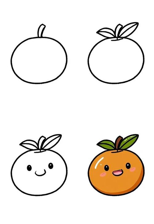 橘子可以做成什么美食简笔画？橘子能做什么简单的美食