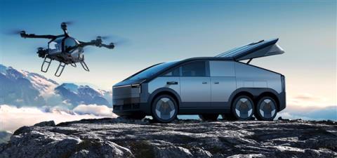 小鹏汇天首台陆地航母陆行体量产试制车正式下线!明年开始交付(图2)