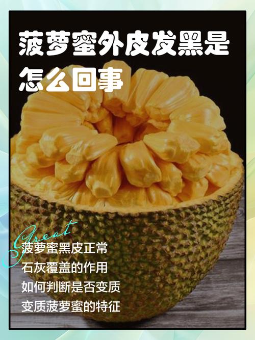 菠萝蜜外皮发黑是怎么回事？菠萝蜜外皮黑了是不是坏了