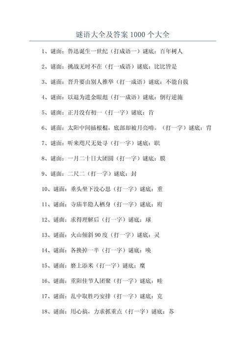 七个人猜一个谜语?七个人猜一个谜语怎么说