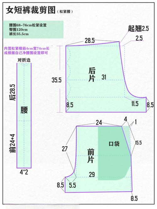 裤子裁剪前后片区别?裤子裁剪注意事项