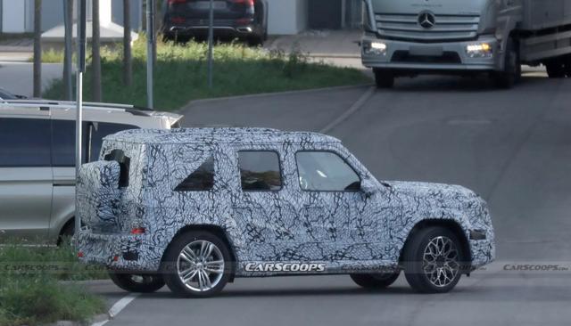 奔驰全新 “小G ” 谍照曝光:复刻经典,方盒子+小书包