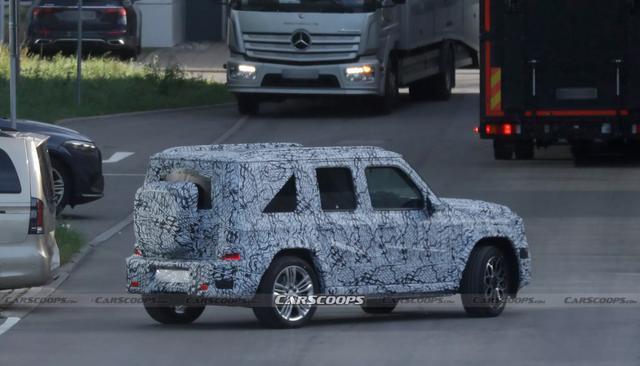 奔驰全新 “小G ” 谍照曝光:复刻经典,方盒子+小书包