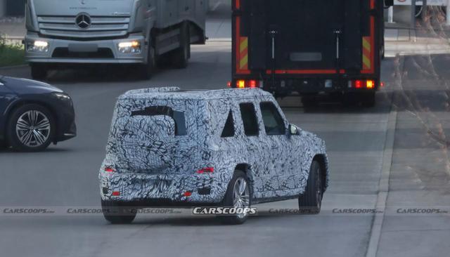 奔驰全新 “小G ” 谍照曝光:复刻经典,方盒子+小书包