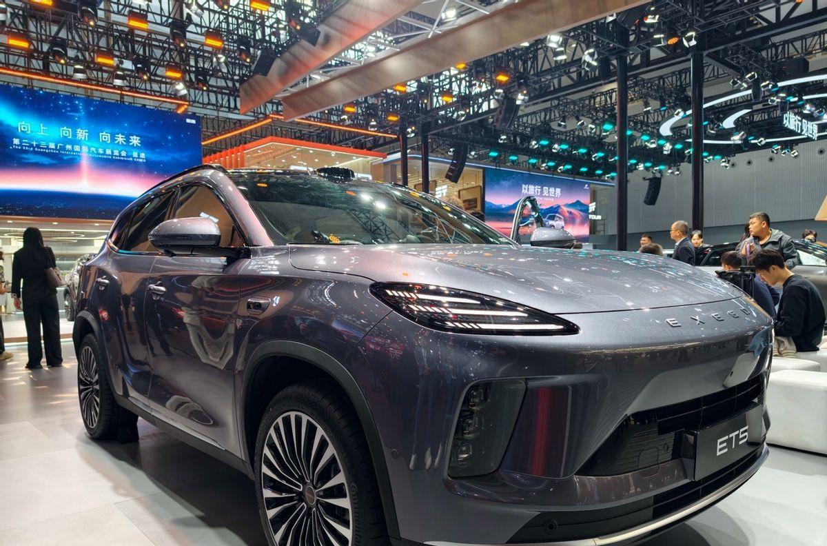 2025广州车展看星途!星途ET5凭颜值吸引,又有超强的产品力承接