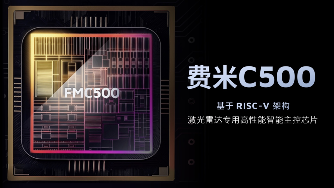 全球首款,禾赛发布自研 RISC(V 激光雷达主控芯片费米 C500)
