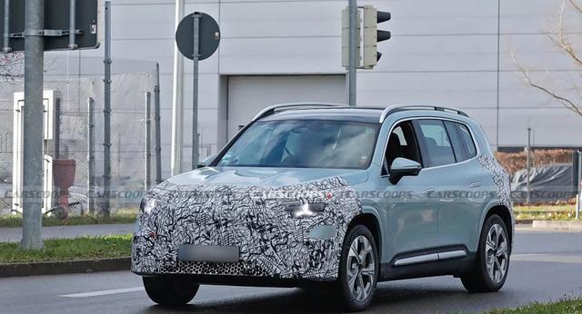 全新一代奔驰GLB谍照曝光,侧面设计呼应smart精灵#5