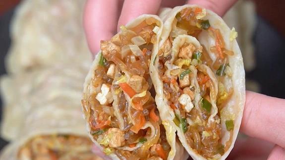 吃腻大鱼大肉?自制蔬菜卷清爽解腻,3步做出满口香