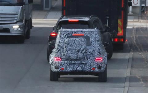 敢卖100万的纯电方盒子 奔驰小G谍照曝光:依旧硬派(图4)