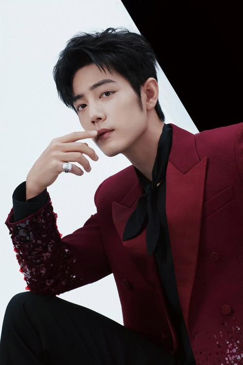 酒红色西装怎么搭配衣服?酒红色西装配什么颜色领带图片