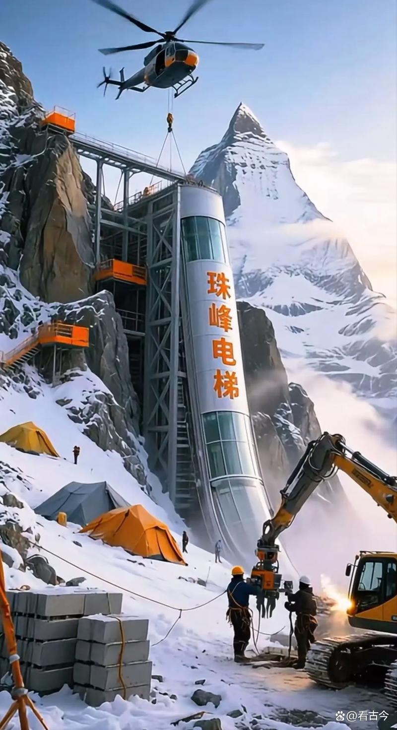 珠峰安装电梯?一键直达登顶?图文视频系AI生成?系谣言别信!