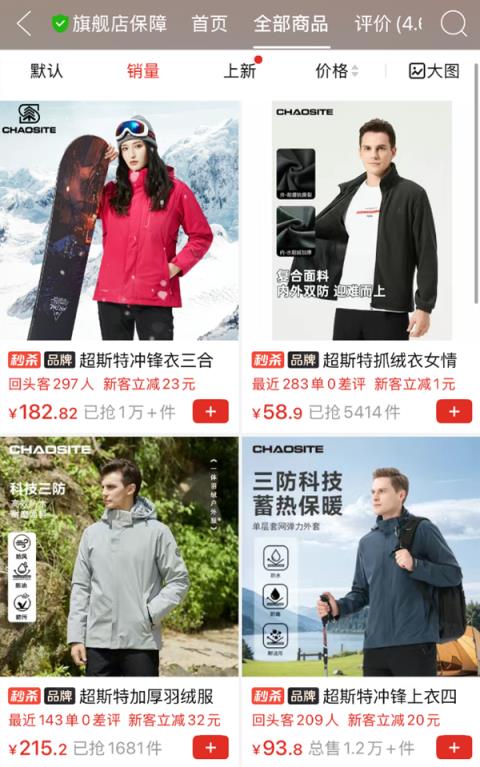 被人遗忘的冲锋衣老厂们 正在拼多多上悄悄卖爆(图7)