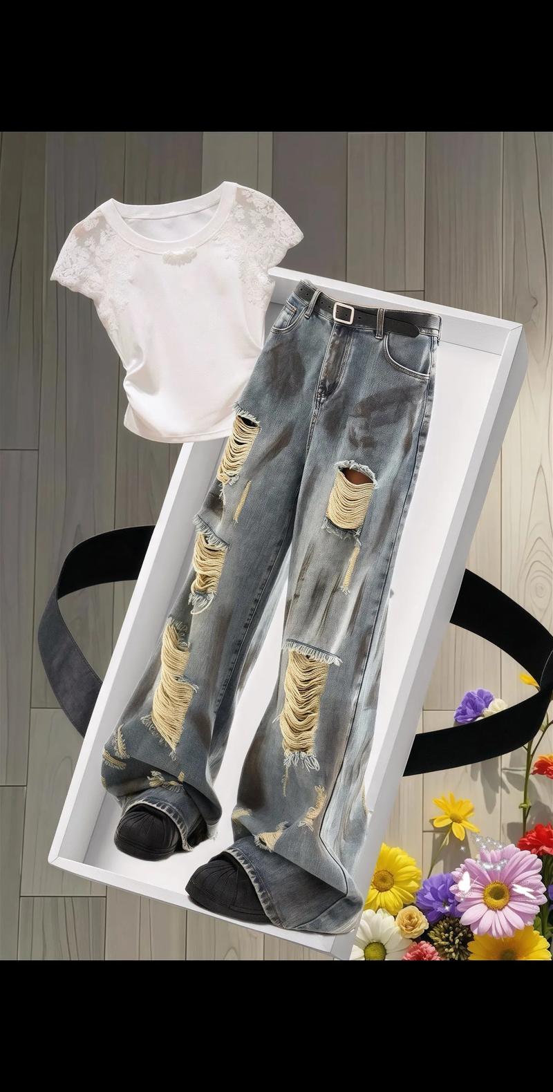 乞丐裤子还流行吗？乞丐裤过时了吗