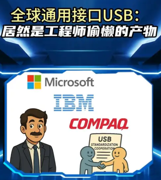 全球最通用接口USB：居然是工程师偷懒的产物