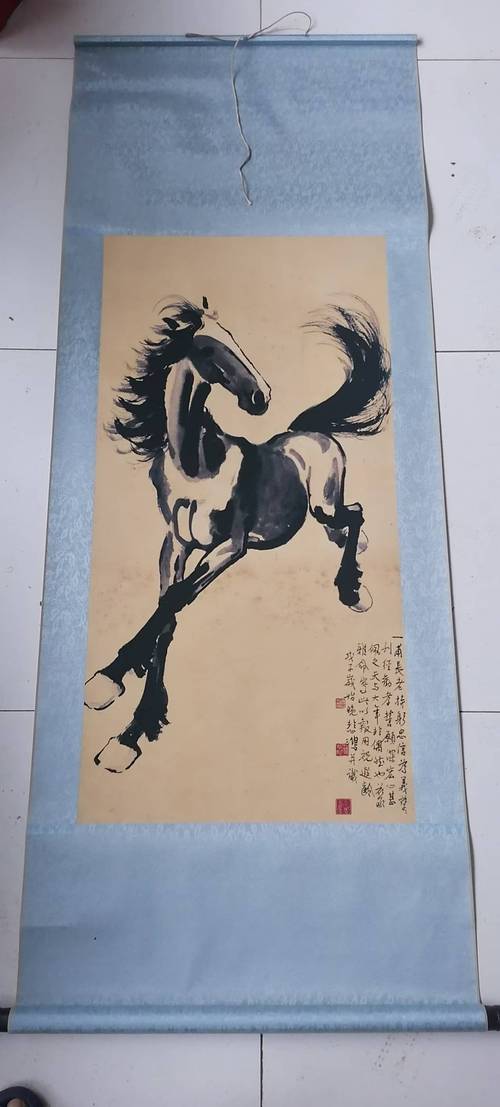 骏马图的作者是谁叫什么名字？骏马图作者简介