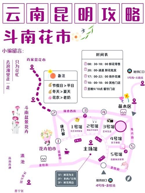 昆明斗南花卉市场在昆明哪个区？昆明斗南花卉市场2021营业时间