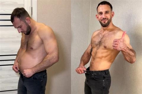 俄罗斯肌肉男挑战每天吃1万大卡再瘦回去！1个月后人没了