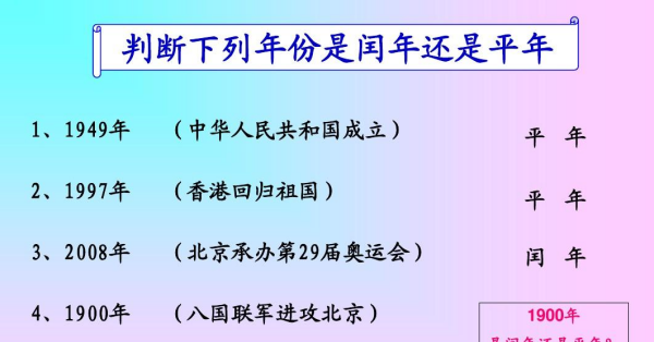 平年一年有多少天,平年一年有多少天是几个星期零几天