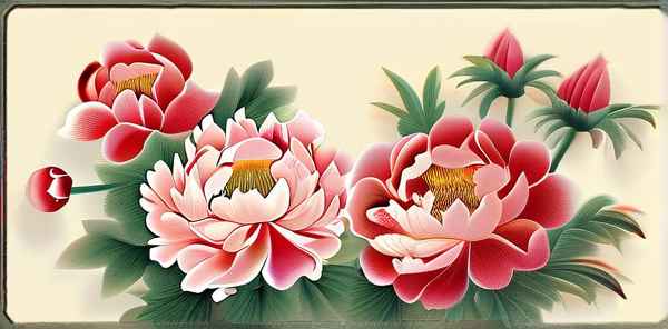 中国十大传统名花纹