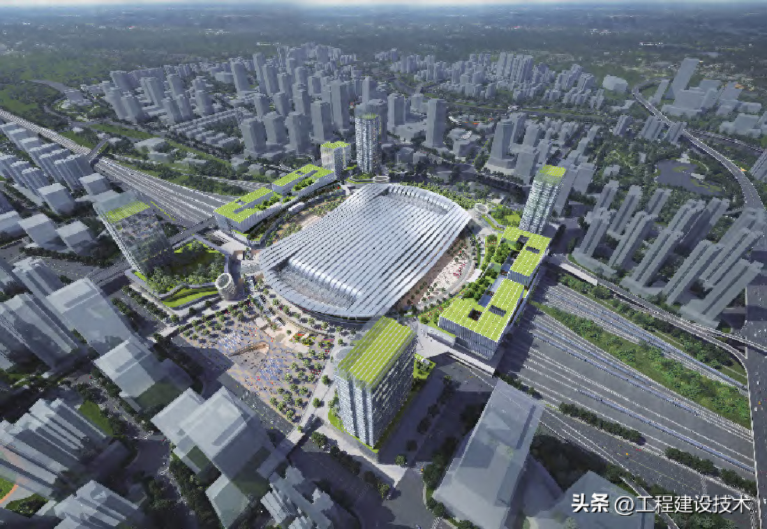 白云城市中心站 广州白云站铁路枢纽建筑设计解读